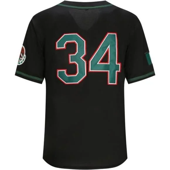 NEW Men's Mexico Jersey Stitched Baseball Uniform Mexican Jerseys - Picture 2 of 7
